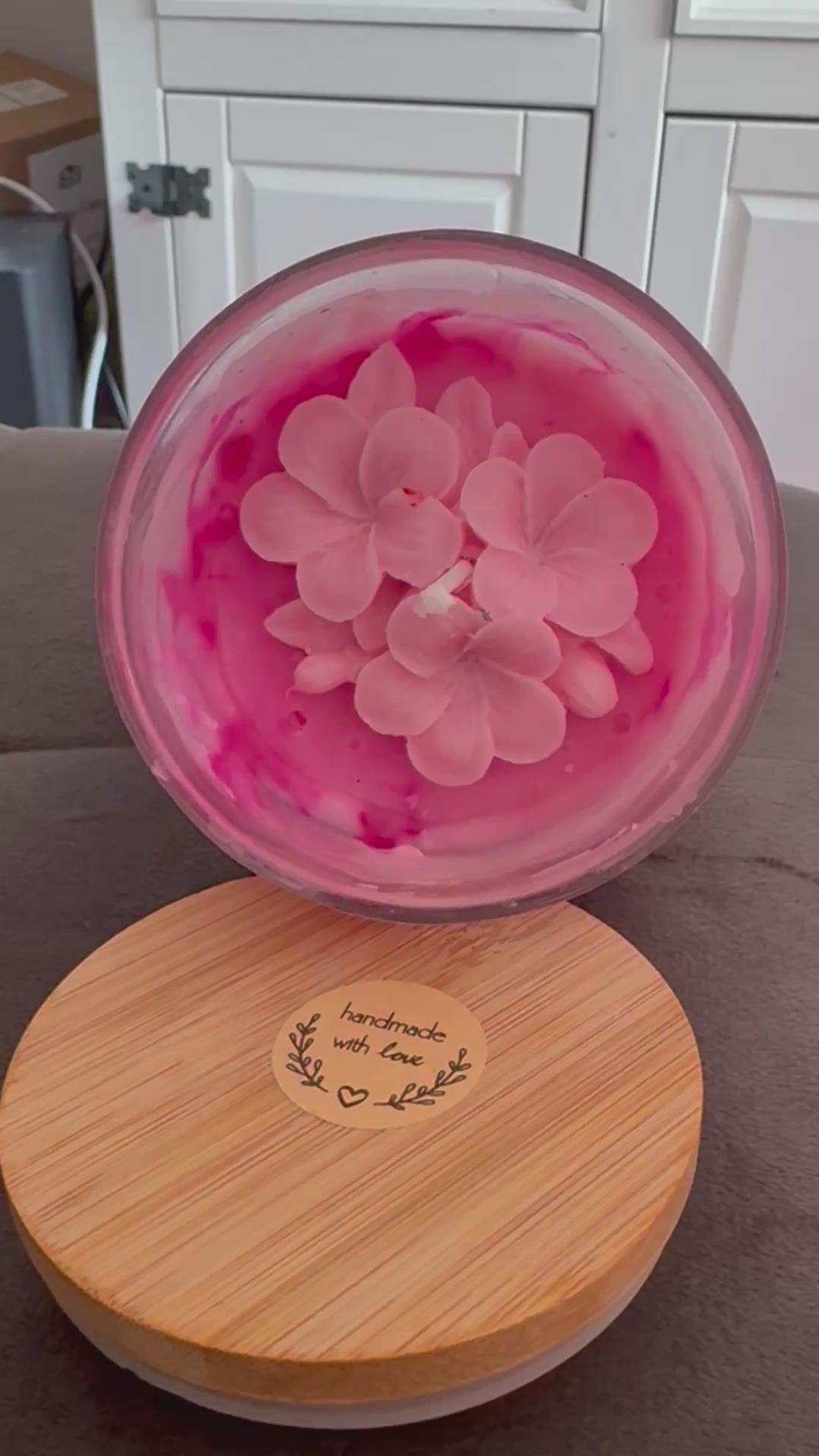 🌸 Glücksmomente Duftkerze